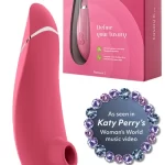 Womanizer Premium 2 Pleasure Air 6.1" Clitoral Stimulator with Auto...