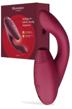 Womanizer Duo 2 Dual Stimulation 8" Pleasure Air Clitoral Stimulator